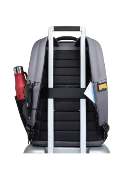Piquadro Corner Rucksack  15,6" Laptop | Wasserabweisend & Erweiterbar, grau