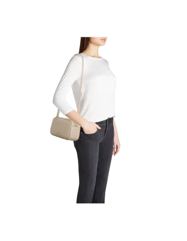 Borsa in pelle piccola con due...