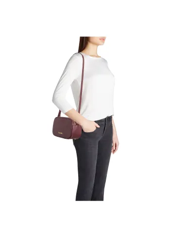 Borsa in pelle piccola con due...