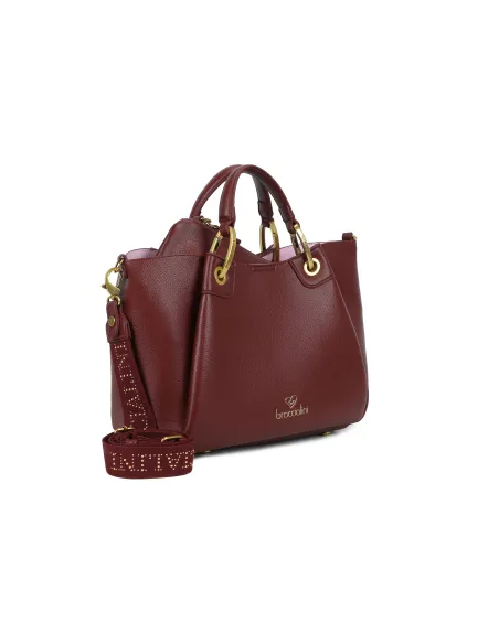 Braccialini Amy Medium Handbag, Elegant & Practical, bordeaux