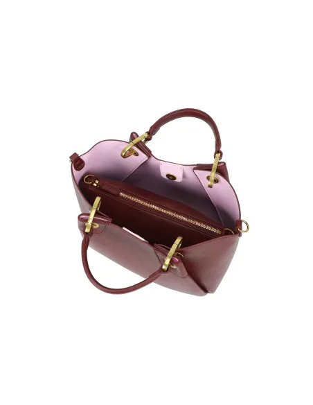 Braccialini Amy Medium Handbag, Elegant & Practical, bordeaux