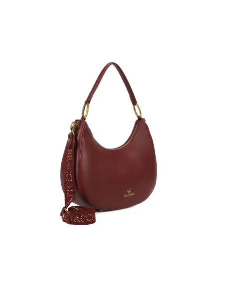 Braccialini Amy Hobo Bag, bordeaux