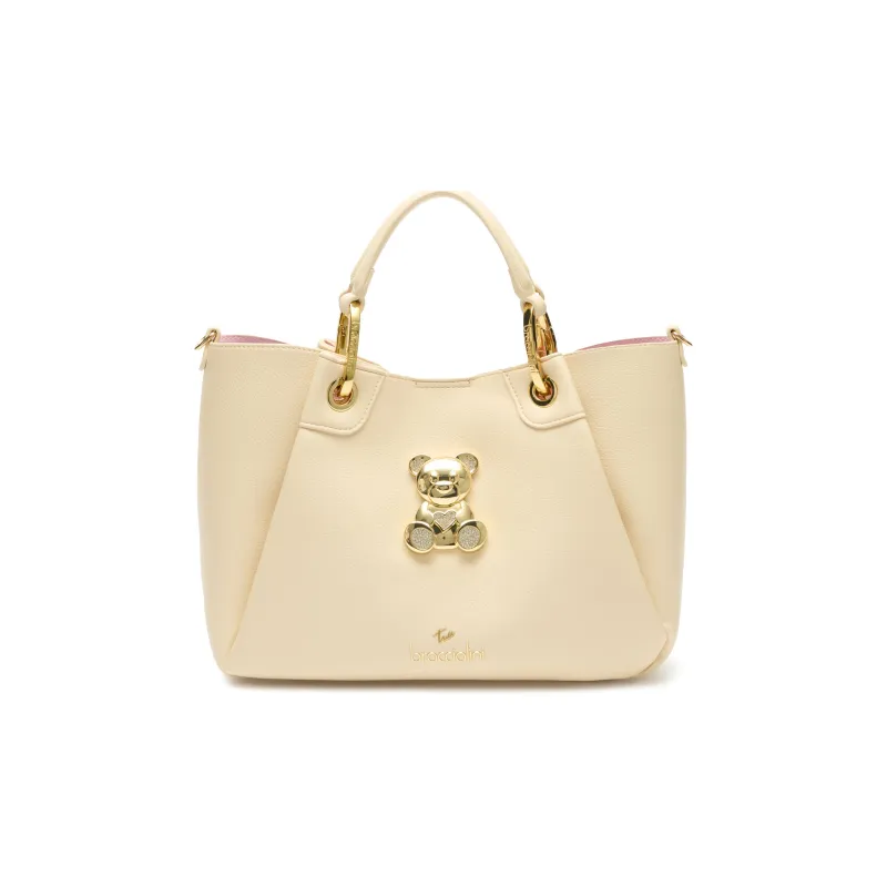 Handtasche Braccialini Amy Bijoux, beige