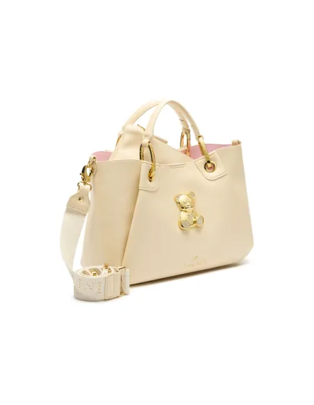 Borsa Amy Bijoux, beige