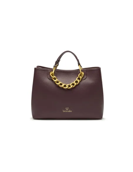 Braccialini Beth Jewels Large Handbag, bordeaux