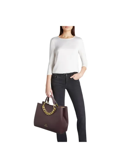 Braccialini Beth Jewels Handtasche groß, bordeaux