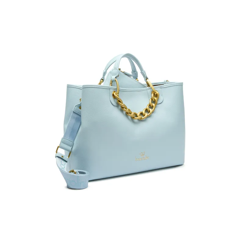 Braccialini Beth Jewels Handtasche groß, Himmelblau 2