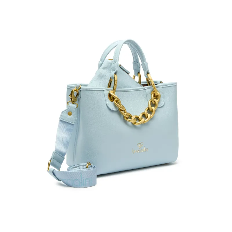 Borsa media con accesorio in catena Braccialini Beth... 2