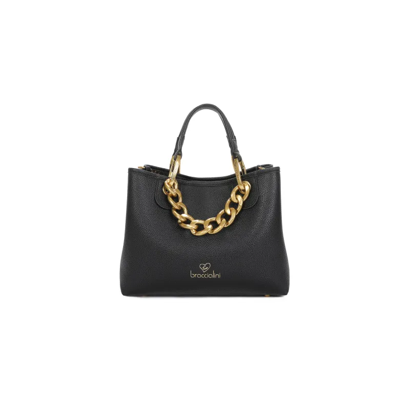 Braccialini Beth Jewels kleine Handtasche, schwarz