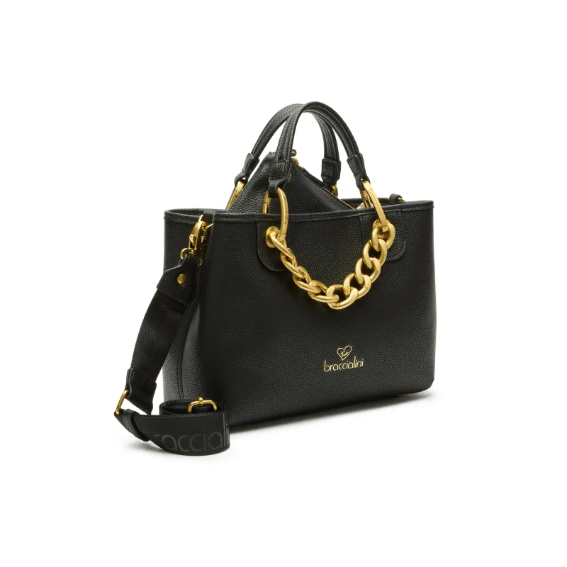 Braccialini Beth Jewels small Handbag, black 2