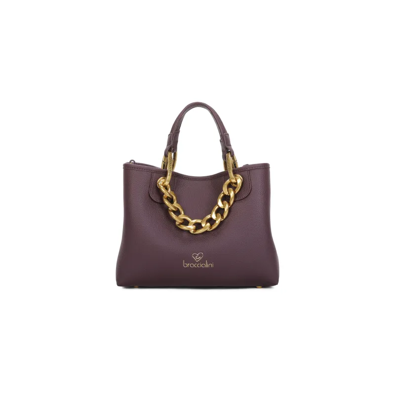 Braccialini Beth Jewels kleine Handtasche, bordeaux