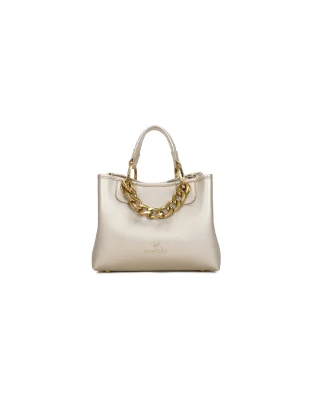 Braccialini Beth Jewels kleine Handtasche, helles Gold