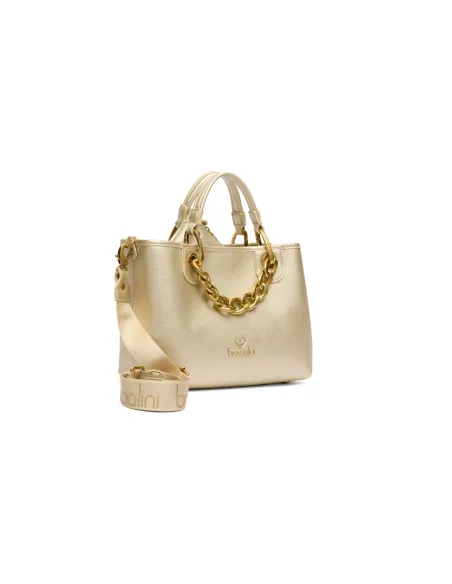 Braccialini Beth Jewels kleine Handtasche, helles Gold