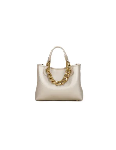 Borsa media con accesorio in catena...