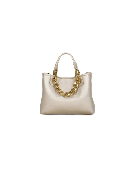 Braccialini Beth Jewels kleine Handtasche, helles Gold