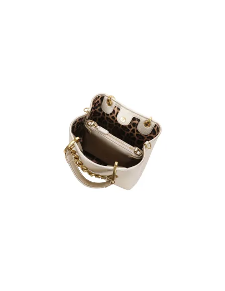 Braccialini Beth Jewels small Handbag, light gold