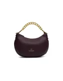 Braccialini Beth Jewels Hobo Bag, Elegant & Golden Style, bordeaux