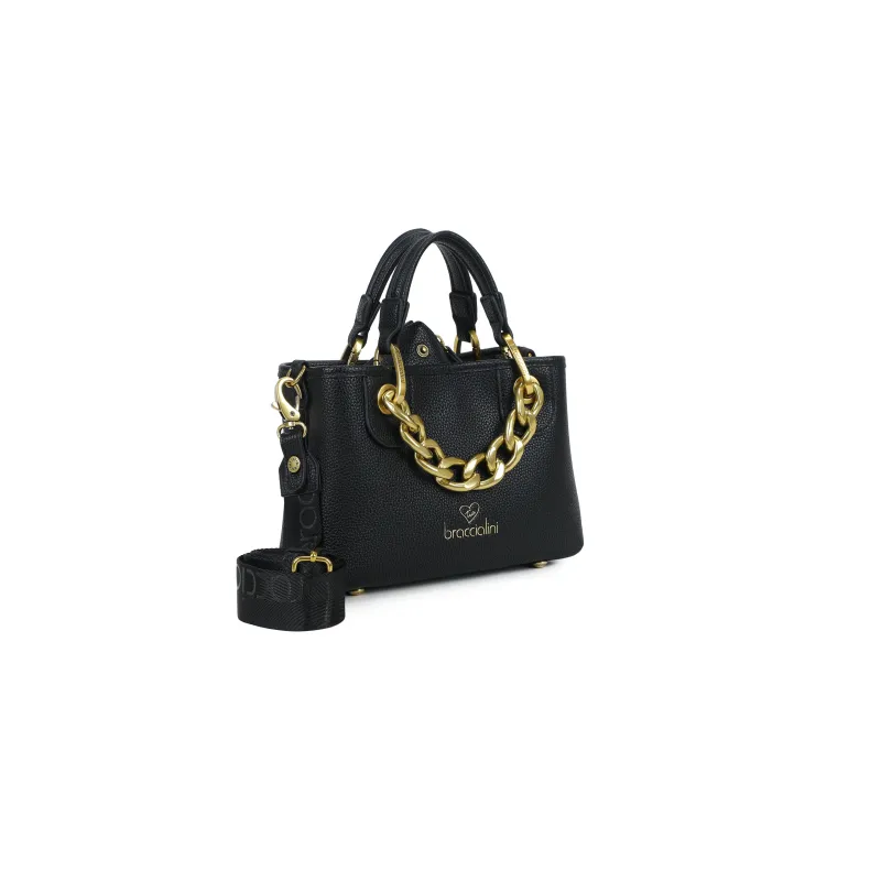 Borsa mini Braccialini Beth Jewels, nera 2