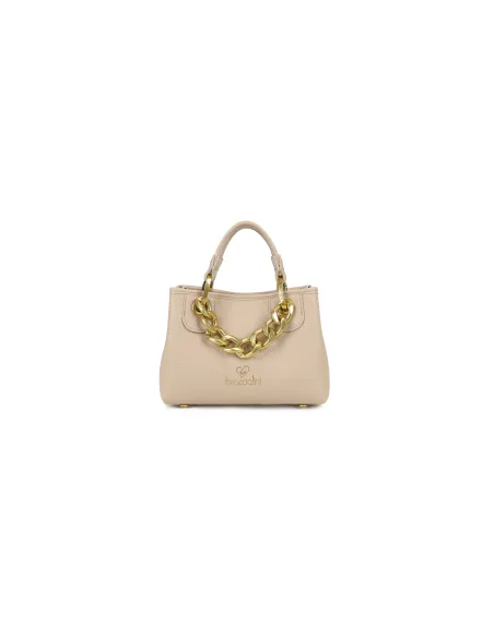 Borsa mini Braccialini Beth Jewels, beige