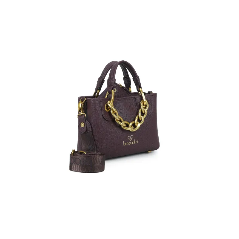 Borsa mini Braccialini Beth Jewels, bordeaux 2