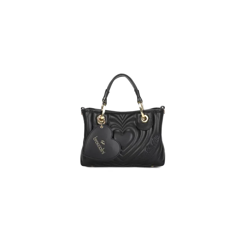 Braccialini Beth Matelassé Mini Bag, black