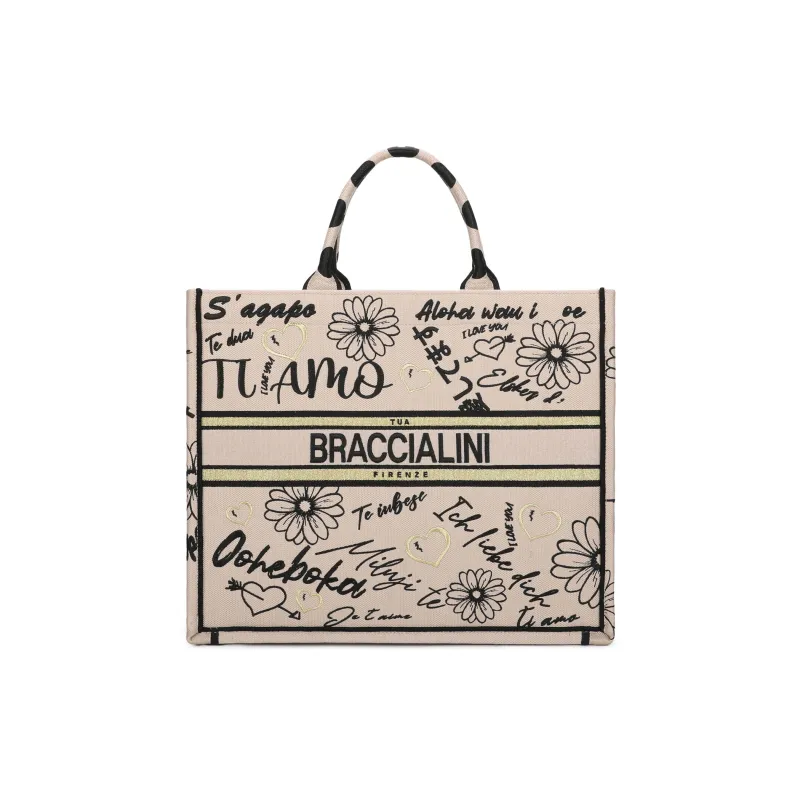 Braccialini Queen Handtasche groß