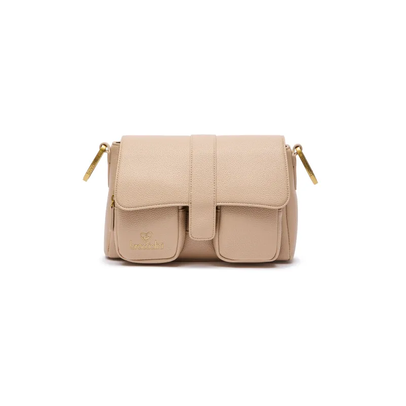 Braccialini Jinny Jewels Shoulder Bag, Gold Details &...