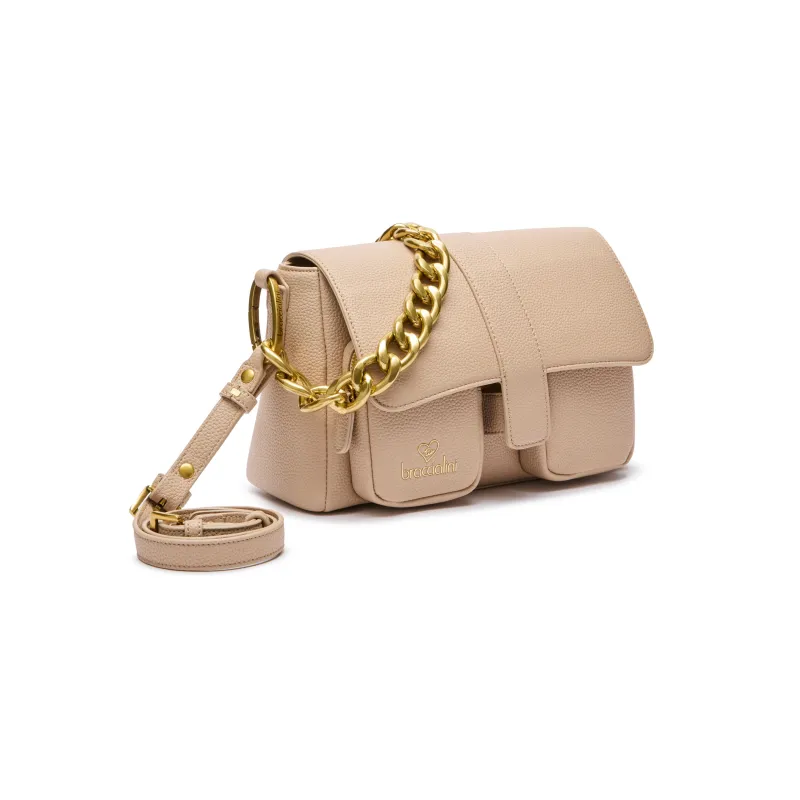 Braccialini Jinny Jewels Shoulder Bag, Gold Details &... 2