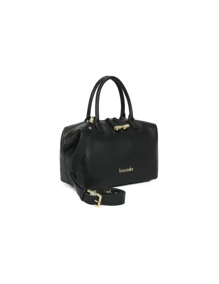 Borsa a bauletto Braccialini Sara, nera