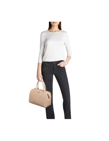 Braccialini Sara Leather Bowler Bag,...