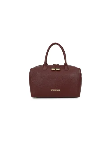 Braccialini Sara Leather Bowler Bag,...