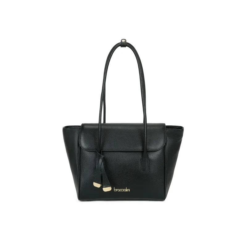 Braccialini Sara Shopper Tasche, Schlichte Eleganz aus...