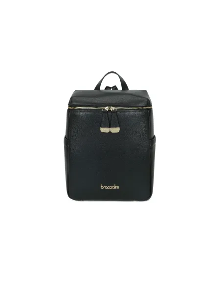 Braccialini Sara Leather Backpack, minimal elegance