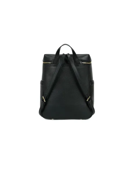 Zaino donna in pelle Braccialini Sara, nero