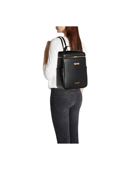 Zaino donna in pelle Braccialini Sara, nero