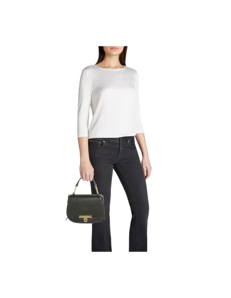 Borsa un manico piccola Braccialini Michelle, nera