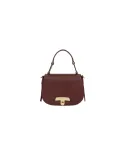 Braccialini Michelle Handtasche, Goldverschluss & Eleganz, bordeaux