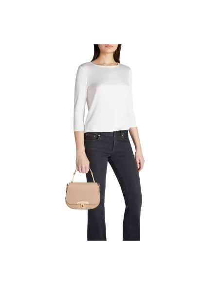 Borsa un manico piccola Braccialini Michelle, beige