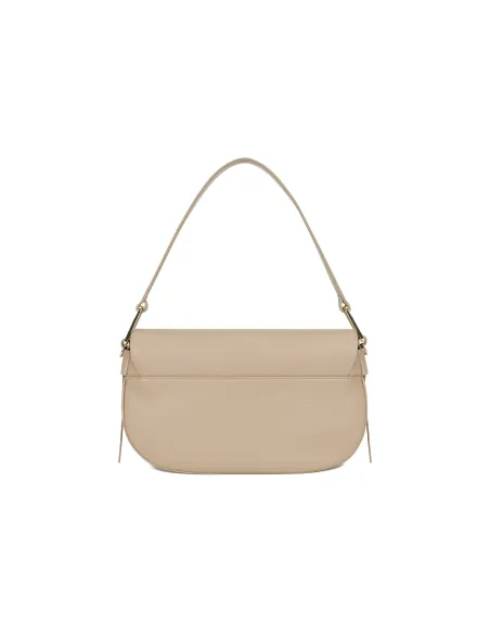 Borsa a spalla in pelle Braccialini Michelle, beige