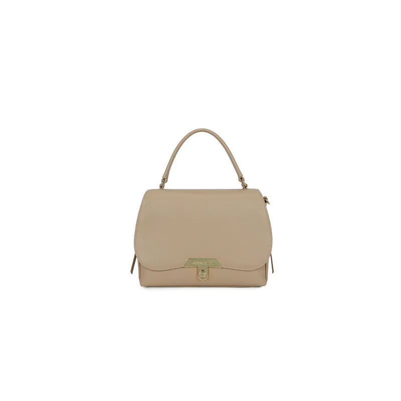 Braccialini Michelle Leather Handbag,Gold Clasp & Minimal...