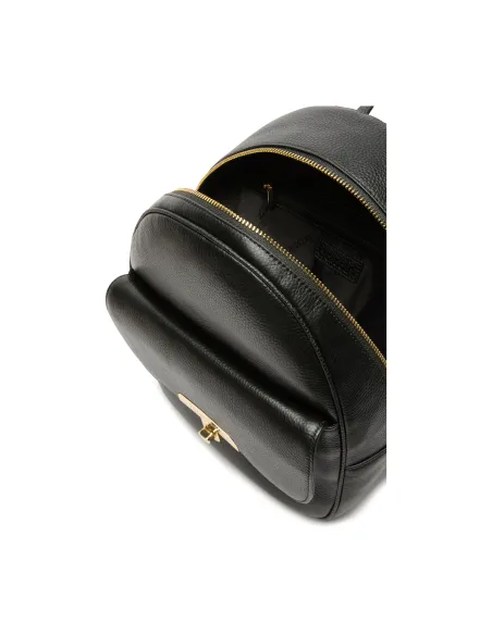 Braccialini Michelle Leather Backpack, black