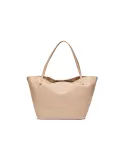 Shopping in pelle Braccialini Ariel, beige