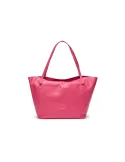Braccialini Ariel Shopper Tasche aus Leder, fuchsia