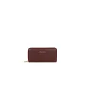 Braccialini Basic Zip Around leather Wallet, bordeaux