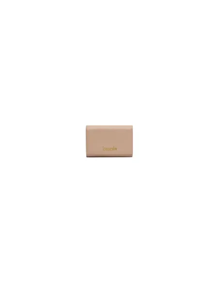 Braccialini Basic Medium leather Wallet continental, taupe