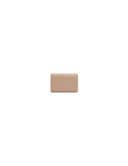 Braccialini Basic Medium leather Wallet continental, taupe