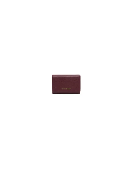 Braccialini Basic Medium leather Wallet continental, bordeaux