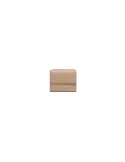 Basic Small leather Wallet Braccialini, taupe