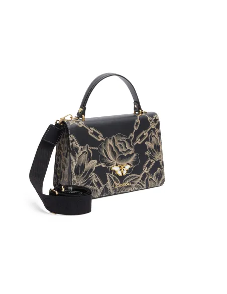Penelope leather handbag Braccialini floral