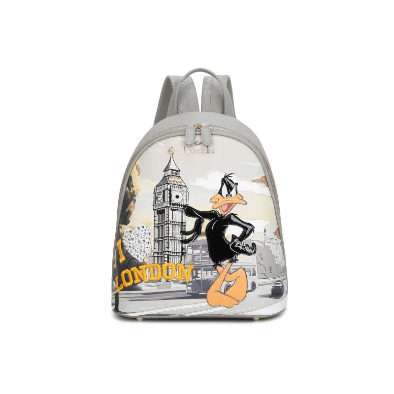 Braccialini Looney Tunes Backpack London Daffy Duck
